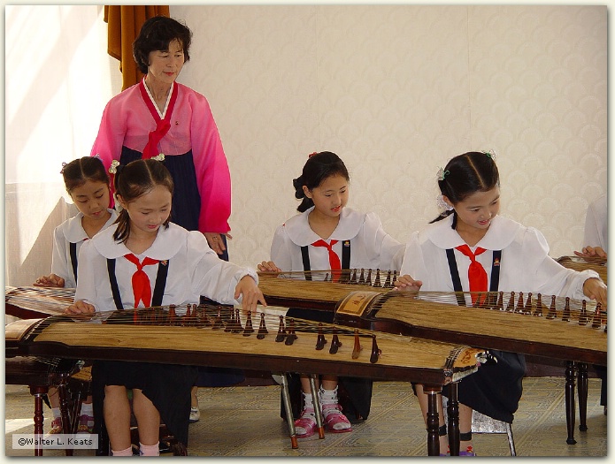 Music Class, Mangyongdae School Children's Palace, Pyongyang, DPRK